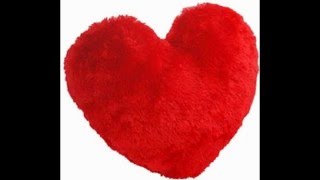 Red Heart Shape Pillow Demo - Valentine Special Gift For Love Once