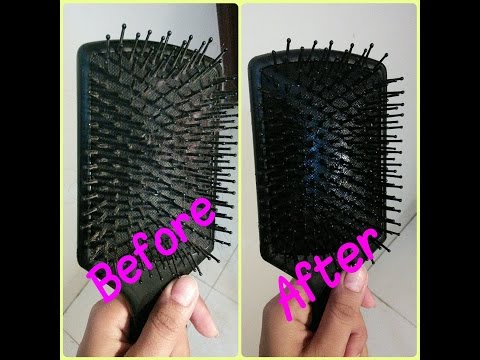 Video: How To Clean Hair And Dirt From A Comb At Home (massage, From Natural Bristles, Etc.)