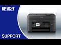 Epson WorkForce WF-2950 | Wireless Setup Using the Control Panel