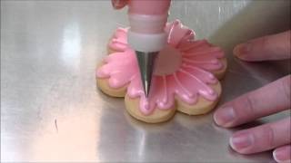 Sweet Handmade Cookies - 18 Petal Flower Cookie