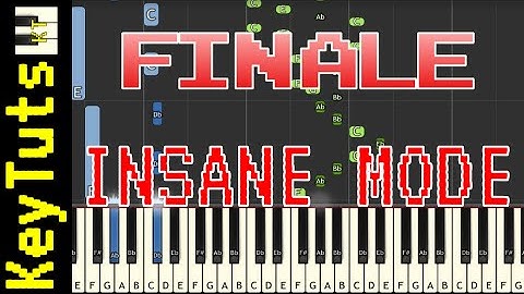 Learn to Play Finale from Undertale - Insane Mode