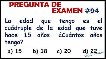 Un clásico de los exámenes de matemáticas, y aún confunde a estudiantes 🤔 | Examen 94