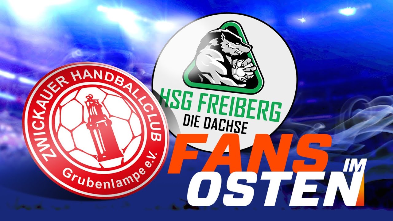 Handball-Livestream FANS IM OSTEN: Zwickauer HC Grubenlampe – HSG Freiberg | SPORT IM OSTEN