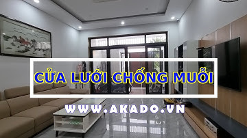 Cửa lưới chống muỗi - Gió vào muỗi không vào