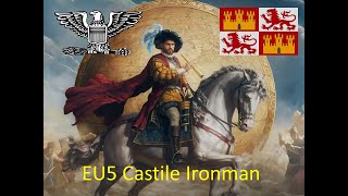 Lets Play EU5 Ironman Castile Ep11 War delays exploration of the New World