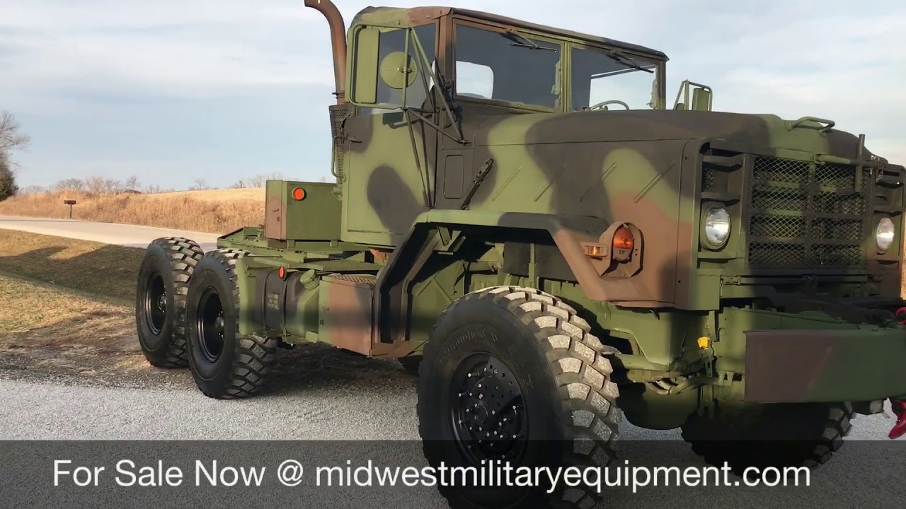 BMY M932A2 Military Semi Truck For Sale Midwest Military Equipment