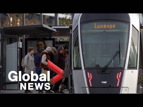 Luxembourg becomes first country to make public transportation free