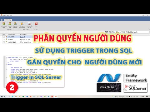 Video Tạo Trigger tự động phân quyền cho người dùng |... - youtube