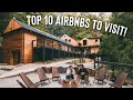 Top 10 Airbnbs of 2020! (Tiny Houses, Container Homes, Treehouses!)