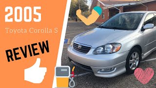 2005 Toyota Corolla S Review