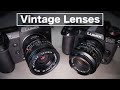 Vintage Lenses on Lumix Cameras –how to get the best results