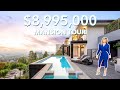 WIDE-VIEW $8,995,000 MANSION TOUR | Sunset Strip