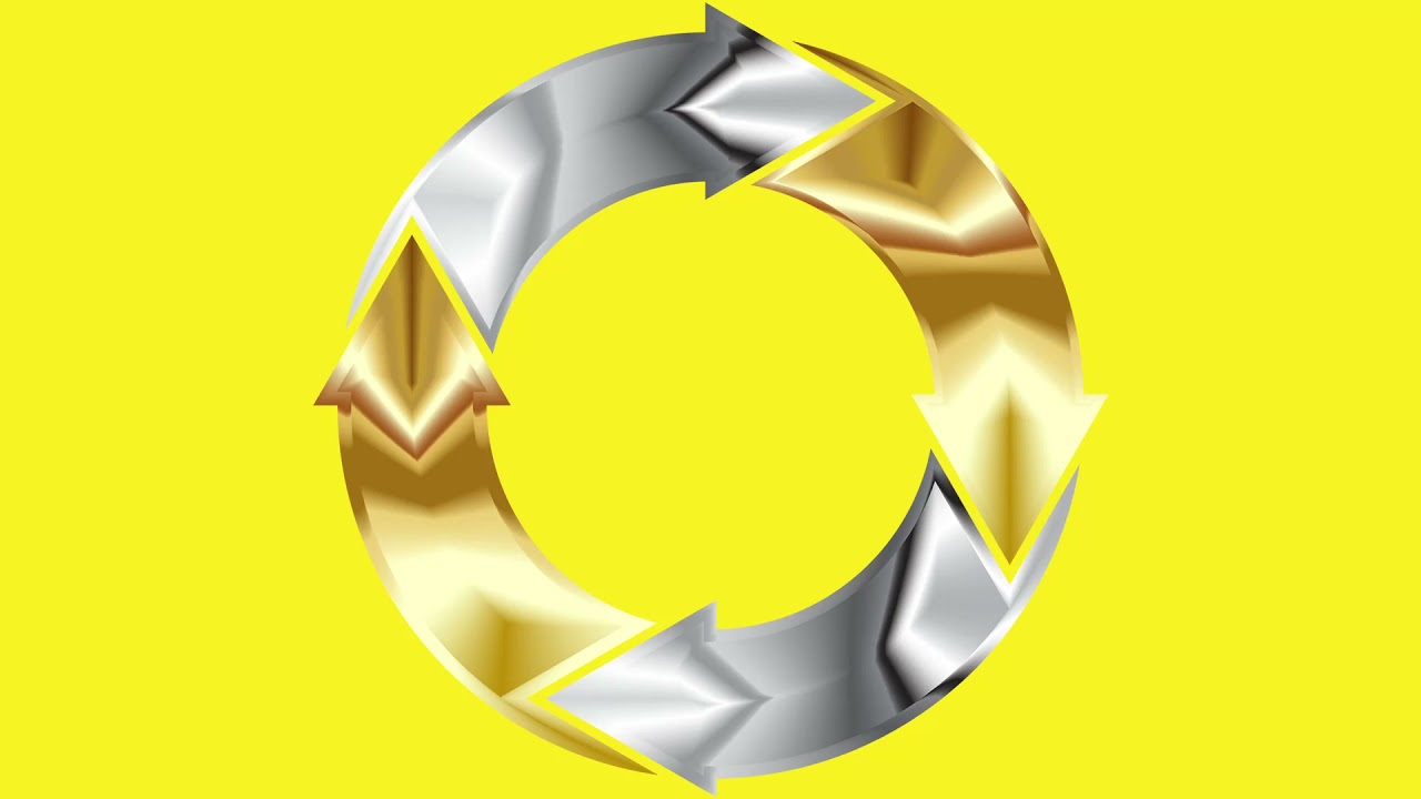 1 STUNDE 11 MINUTEN GELBER BILDSCHIRM MIT PFEILRINGEN, RINGPFEILEN, PFEIRKREIS.