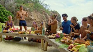 Merge Feast (1 of 2) | Survivor: Ghost Island - S36E07: Fear Keeps You Sharp