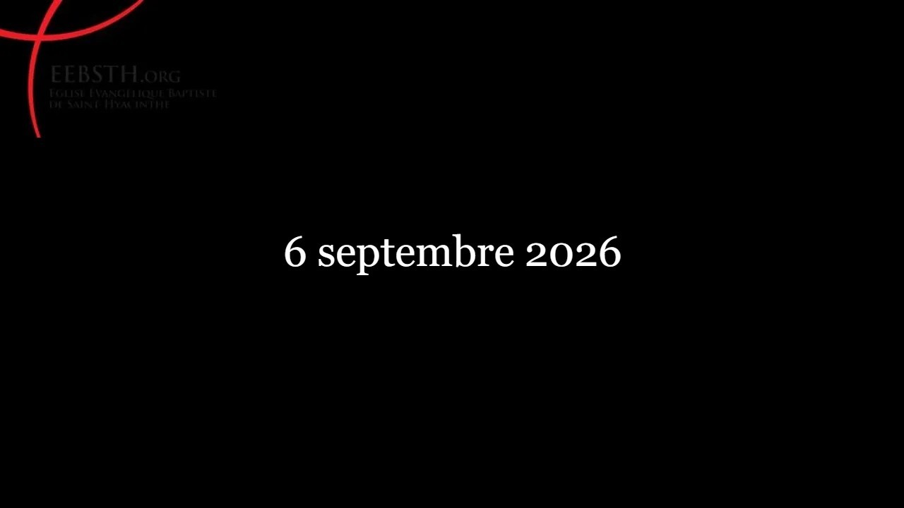 Célébration 6 septembre 2026