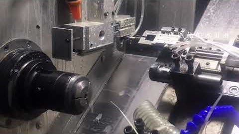 CNC lathe, automatic loading and unloading,數控車床自動上下料 改裝我們一直在努力！期待您的致電 數控加工 無所不能的我 數控