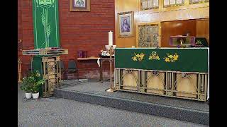JULY 12, 2026, FIFTEENTH SUNDAY IN ORDINARY TIME- HOLY MASS @ 7:30AM