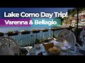 Lake Como Day Trip! - Varenna &amp; Bellagio | Lake Como, Italy | Full Tour