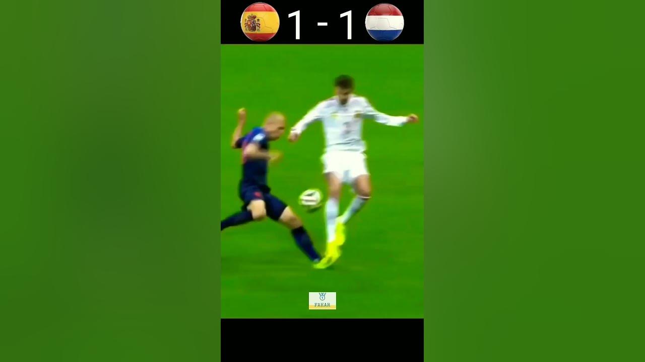 Spain VS Netherlands FIFA World Cup 2014 Highlights youtube shorts 