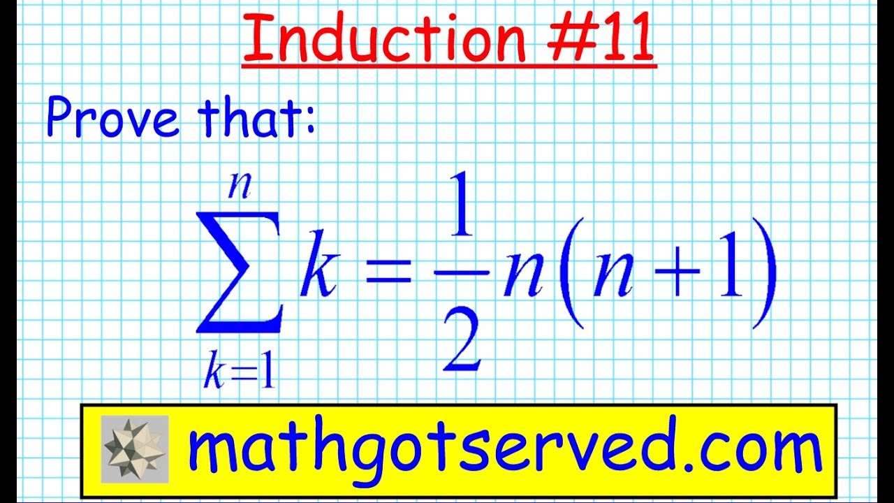 11 Proof By Induction S K N N 1 2 Maths For All Positive Year 12 Hsc Extension 1 Youtube