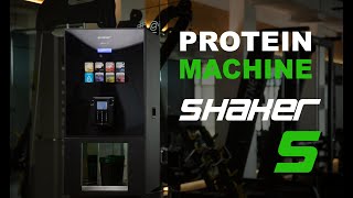 Buying a protein cocktail in SHAKER S