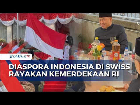 Warga Diaspora di Swiss Rayakan HUT ke-80 RI dengan Upacara dan Kuliner Nusantara | KOMPAS PAGI