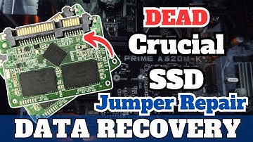 I RECOVERED Data from a DEAD SSD and You Can Too! | Crucial SSD Sata Connector Repair