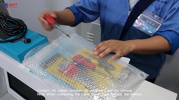 X-Ray Baggage Scanner AT100100BI Installation Video（20190417）