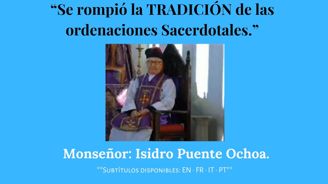 Se rompio la TRADICIÓN de las Ordenaciones Sacerdotales.  #FeCatólica #CharlasReligiosas