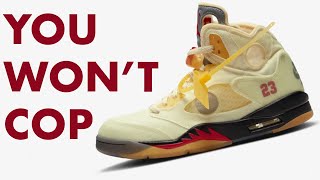 ENTIRE Store LIST! Off White Jordan 5 SAIL HOW to COP!