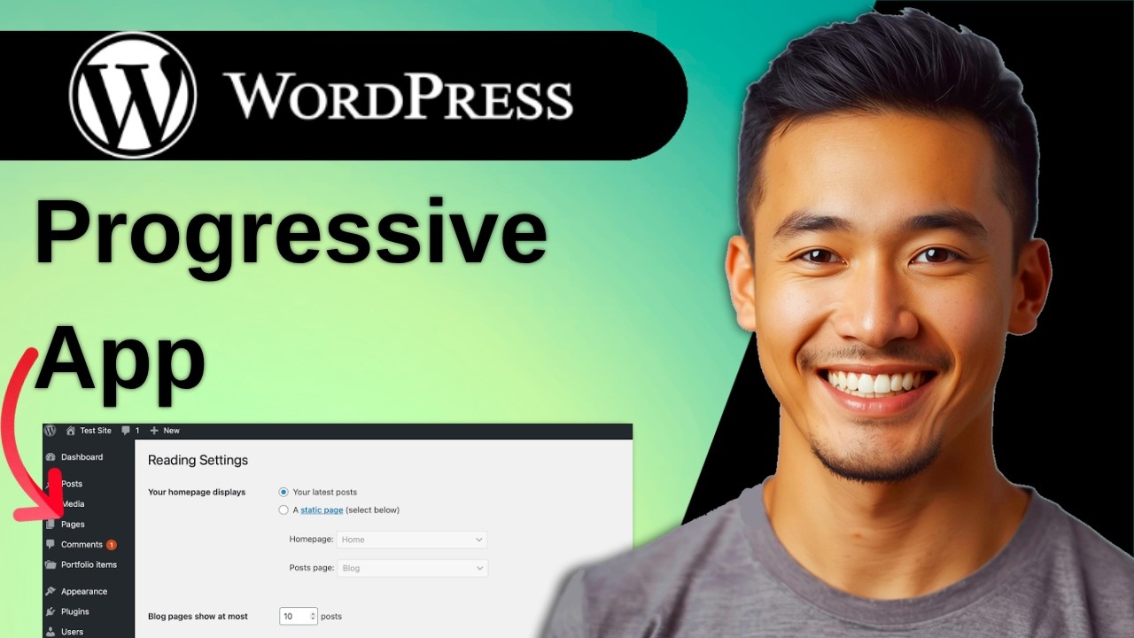 How to Make WordPress a Progressive Web App PWA - YouTube