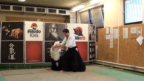 tsuki shihonage ura [AIKIDO]  basic technique