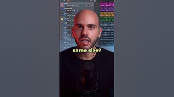 Quickly make all tracks the same size in #logicpro #logicprox #logicprotips #musicproduction #mixing
