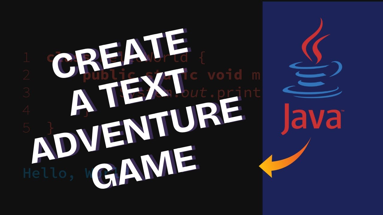How to Create Text-Based Adventure Game in Java 2025? - YouTube