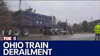 Biden defends Ohio train derailment response