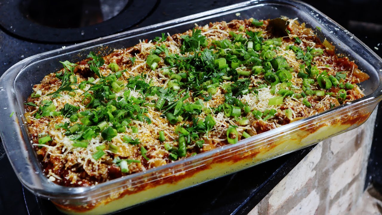 POLENTA COM LINGUIÇA CAIPIRA - PROGRAMA TV O CANTO CAIPIRA