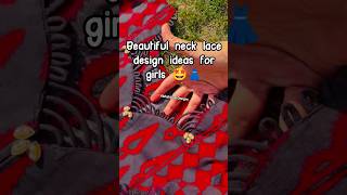 stylest neck lace design ideas for girls leatest design 🤩👗 #unfrezzmyaccount #dress