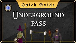 [Quick Guide] Underground pass