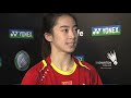 2014 All England Winners Interview - Wang Shixian (China)