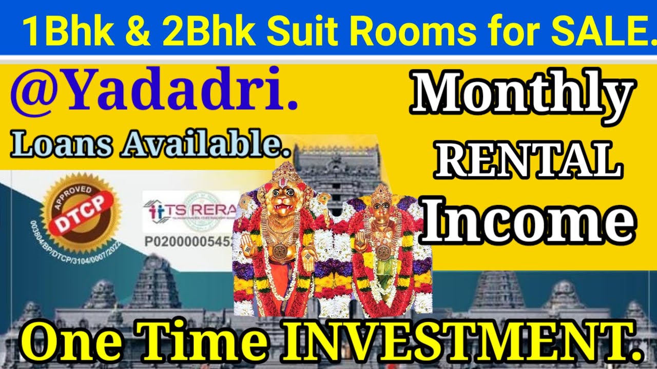 Commercial Studio Flats for sale, Monthly Rental scheme, Bank