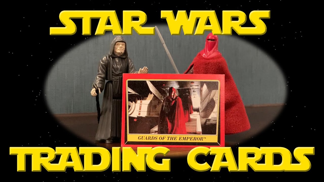 Topps Star Wars trading card sets YouTube