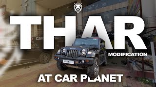 Thar Modification Done At Car Planet