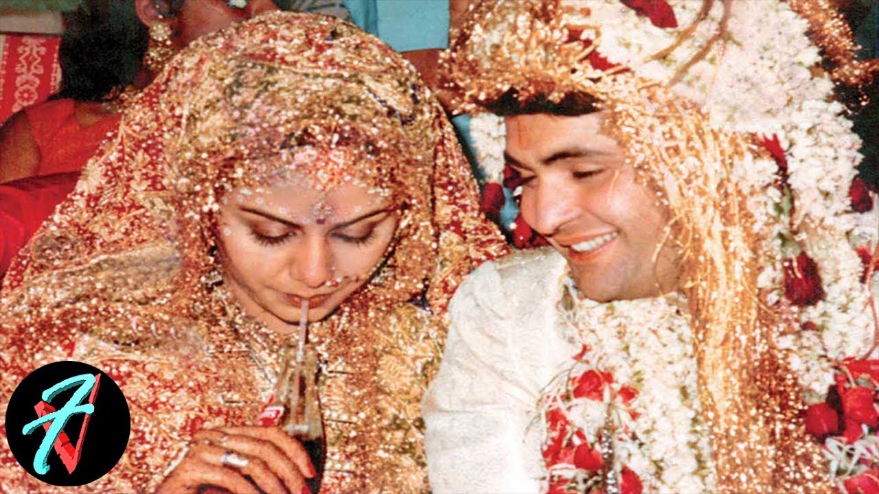 Rishi Kapoor And Neetu Singh Wedding Photos Rare Photos Youtube