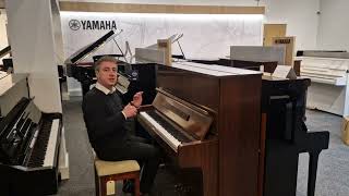 Secondhand Yamaha U2 Upright Acoustic Piano Demonstration & Review | Piano For Sale At Rimmers Music screenshot 1