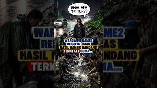 These Residents Were Busy Fighting Over The Gold From The Flood But It Turned Out To Be Just