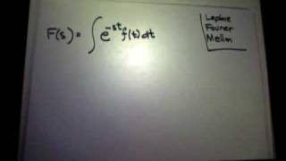 Laplace Transforms Lecture 1 Part 1