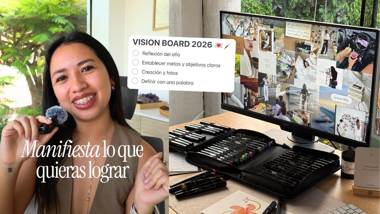 Cómo hacer un visionboard que REALMENTE funcione (mis metas se hicieron realidad!)