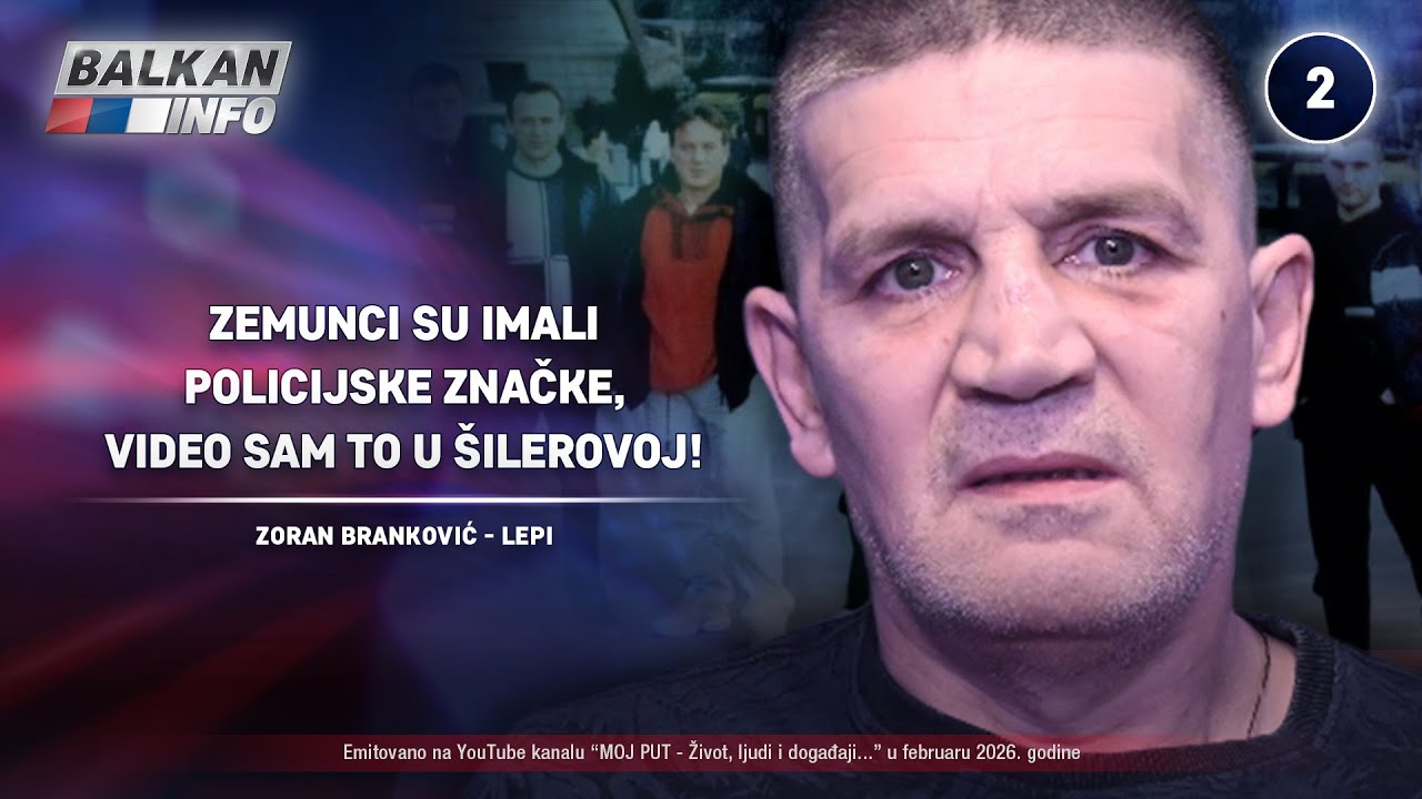 INTERVJU: Zoran Branković – Zemunci su imali policijske značke, video sam u Šilerovoj! (10.2.2026)