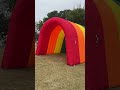 Event Colorful Inflatable Tunnel Tent for Team Intros, Advertising & Exhibitions #inflatables