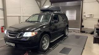 SAAB 9-7x Aero power measurement